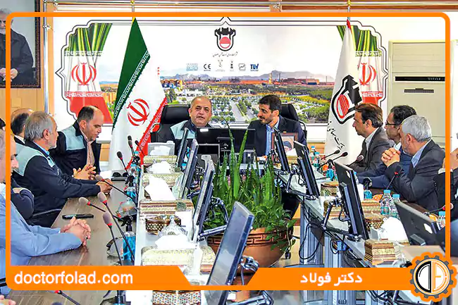نشست تعاملی دو فولادساز بزرگ کشور