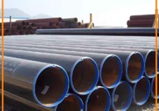 Straight seam steel pipe